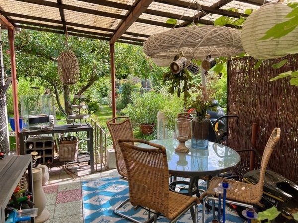 Pacht - Überdachte Terrasse 