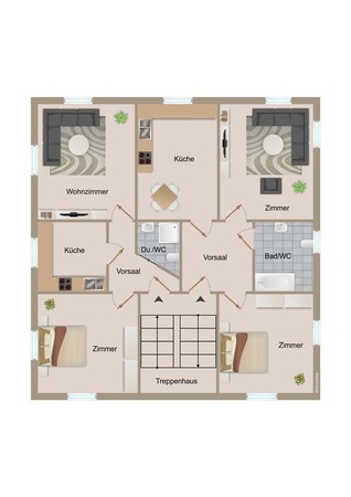 Grundriss Haupthaus EG & OG