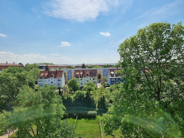 Ausblick Balkon