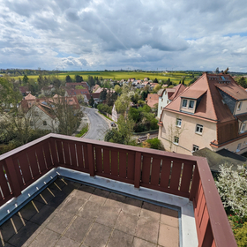 Freie Maisonette-Wohnung! Dachterrasse + priv. Garten! 360-Grad-Rundgang!