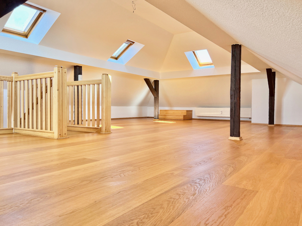 Wohn-/Schlafzimmer DG