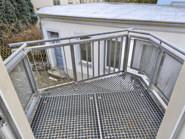 Balkon Hinterhaus