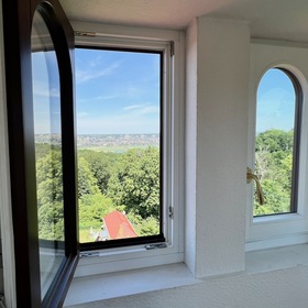 Blick aus dem Turmzimmer