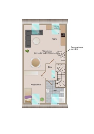 Grundriss 1.DG