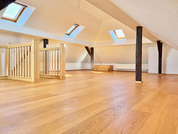 Wohn-/Schlafzimmer DG