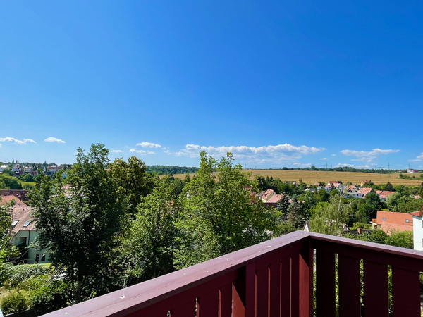 Blick von der Dachterrasse