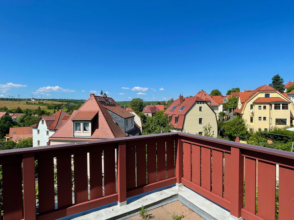 Blick von der Dachterrasse