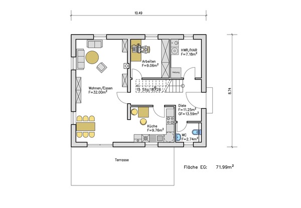 EFH Grundriss EG