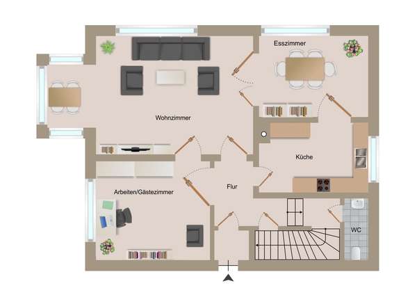 Grundriss EG