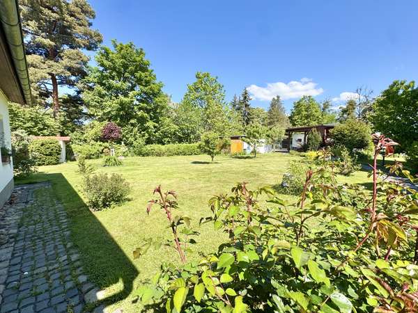 Eigene private Gartenfläche