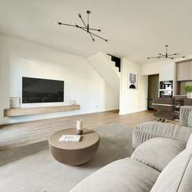 Fertige Neubau-Doppelhaushälfte mit Pool - KFW55
