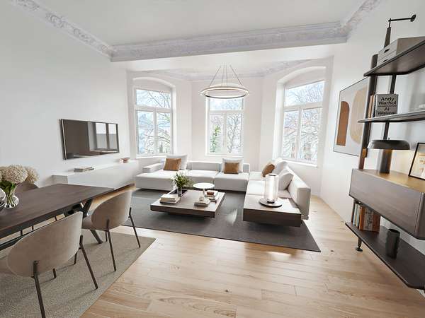 Wohnzimmer - Einrichtungsbeispiel