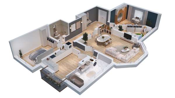 3D Grundriss