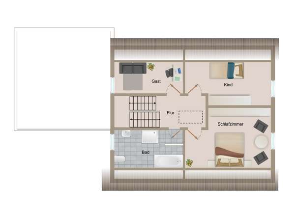Grundriss Obergeschoss