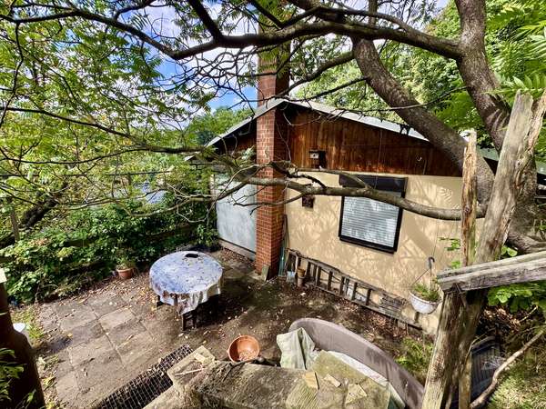 Ansicht von oben inkl. Terrasse