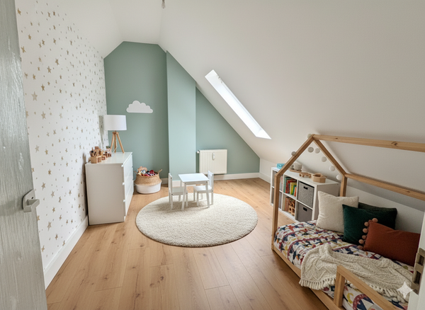 Kinderzimmer - Bsp. Einrichtung und Modernisierung