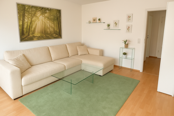 Wohnzimmer - mit KI generiert