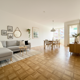 Bezugsfertige 2-Zimmerwohnung mit BLK und Parkett!