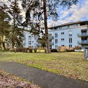 Rückansicht der Wohnhäuser