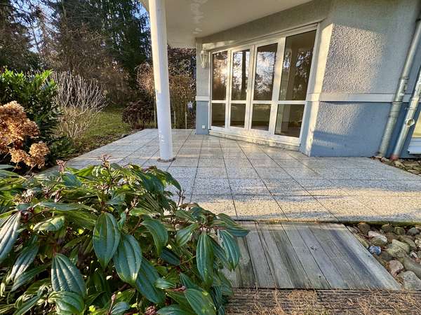 Terrasse am Wohnzimmer