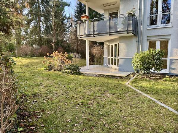 Terrasse am Wohnzimmer