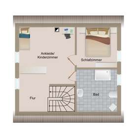 Grundriss Dachgeschoss