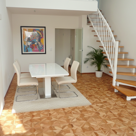 Beispielmöblierung Essbereich