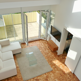 Beispielmöblierung Wohnbereich