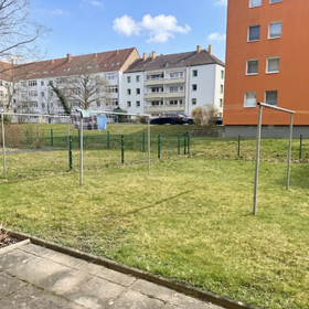 Wäscheplatz Hinterhof