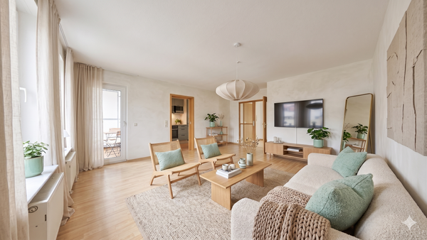 Wohnzimmer - Einrichtungsbeispiel