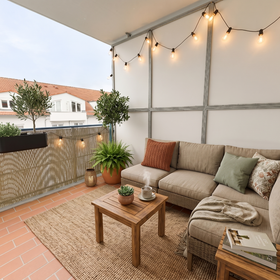 Balkon - Einrichtungsbeispiel