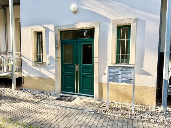 Eingangsbereich im Hof