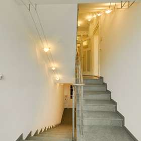 Treppenhaus zum Obergeschoss