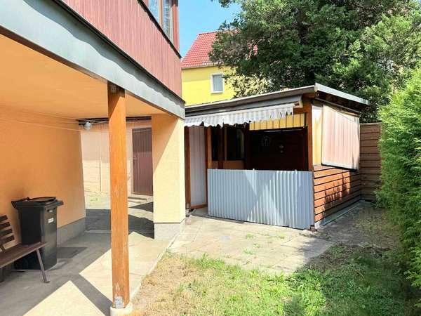 Überdachte Terrasse