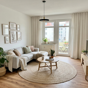 Visualisiertes Wohnzimmer