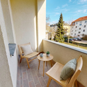 Visualisierter Balkon