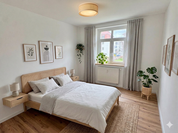 Visualisiertes Schlafzimmer