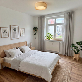 Visualisiertes Schlafzimmer