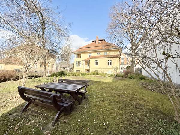 Gartenbereich- Pausenecke