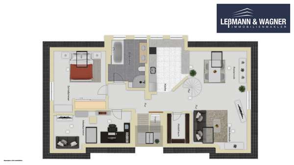 Einzelgrundriss Dachgeschoss