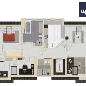 Einzelgrundriss Dachgeschoss