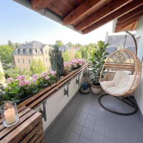 Balkon-Einrichtungsbeispiel