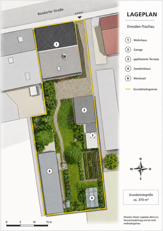 Lageplan - visualisiert