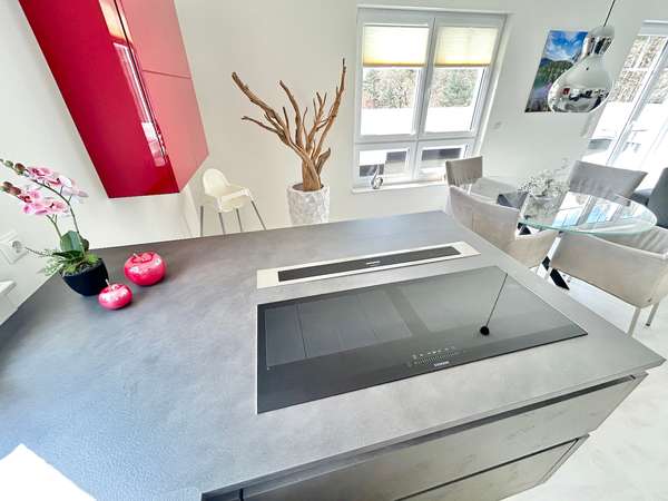 Siemens StudioLine Induktionskochfeld mit integriertem Dunstabzug