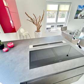 Siemens StudioLine Induktionskochfeld mit integriertem Dunstabzug